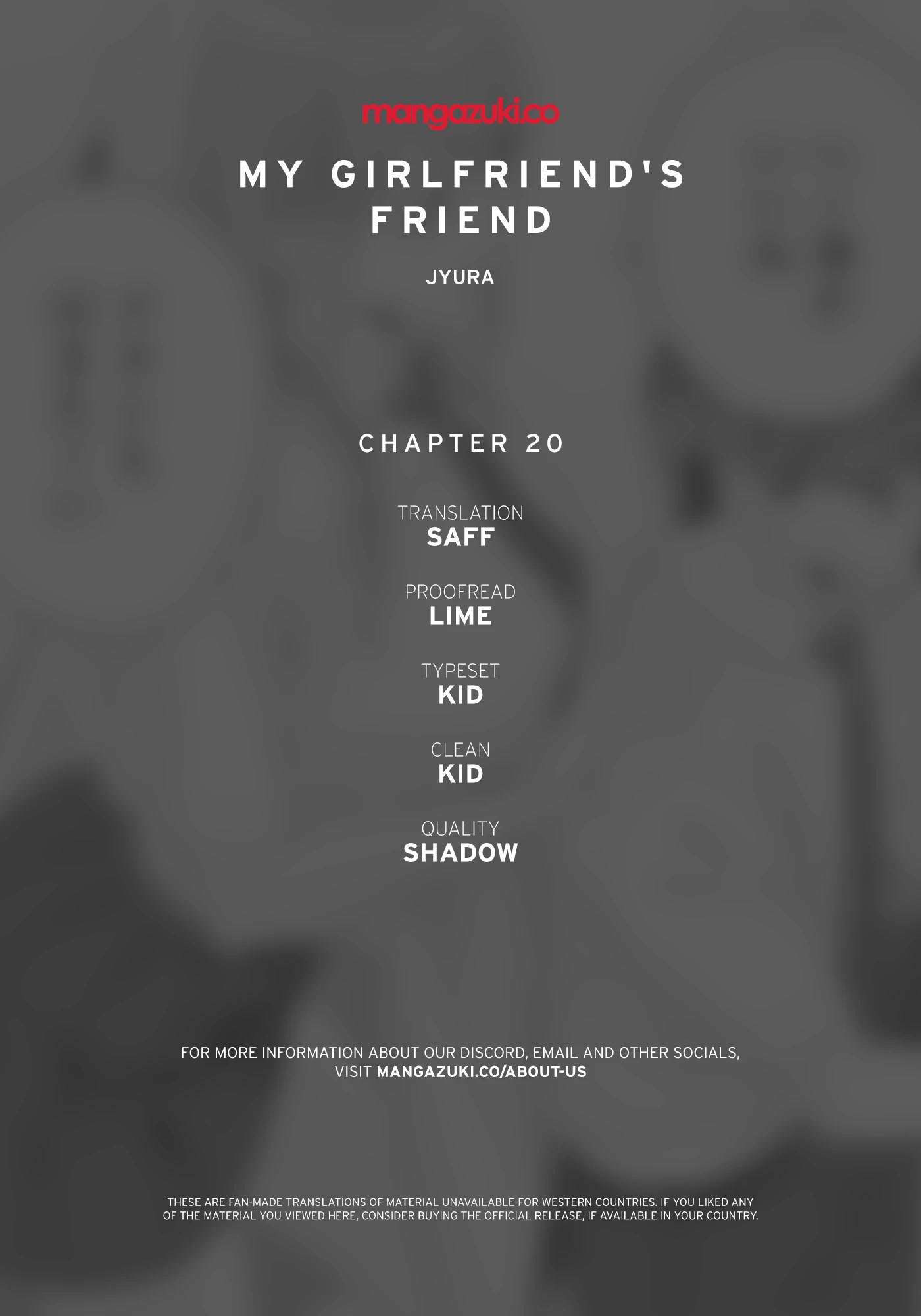 My Girlfriend's Friend Chapter 20 page 1 - Chapter 20