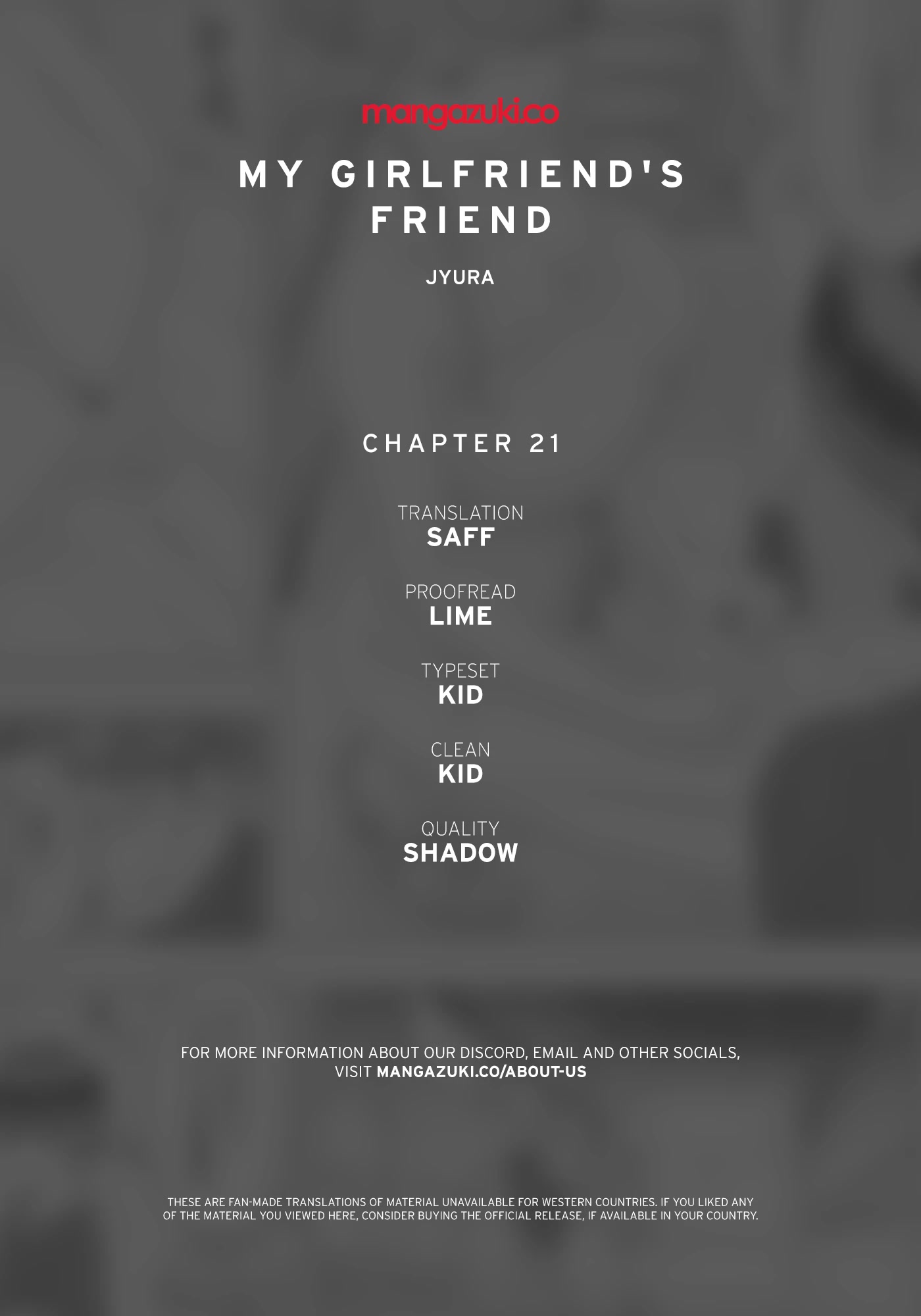 My Girlfriend's Friend Chapter 21 page 1 - Chapter 21