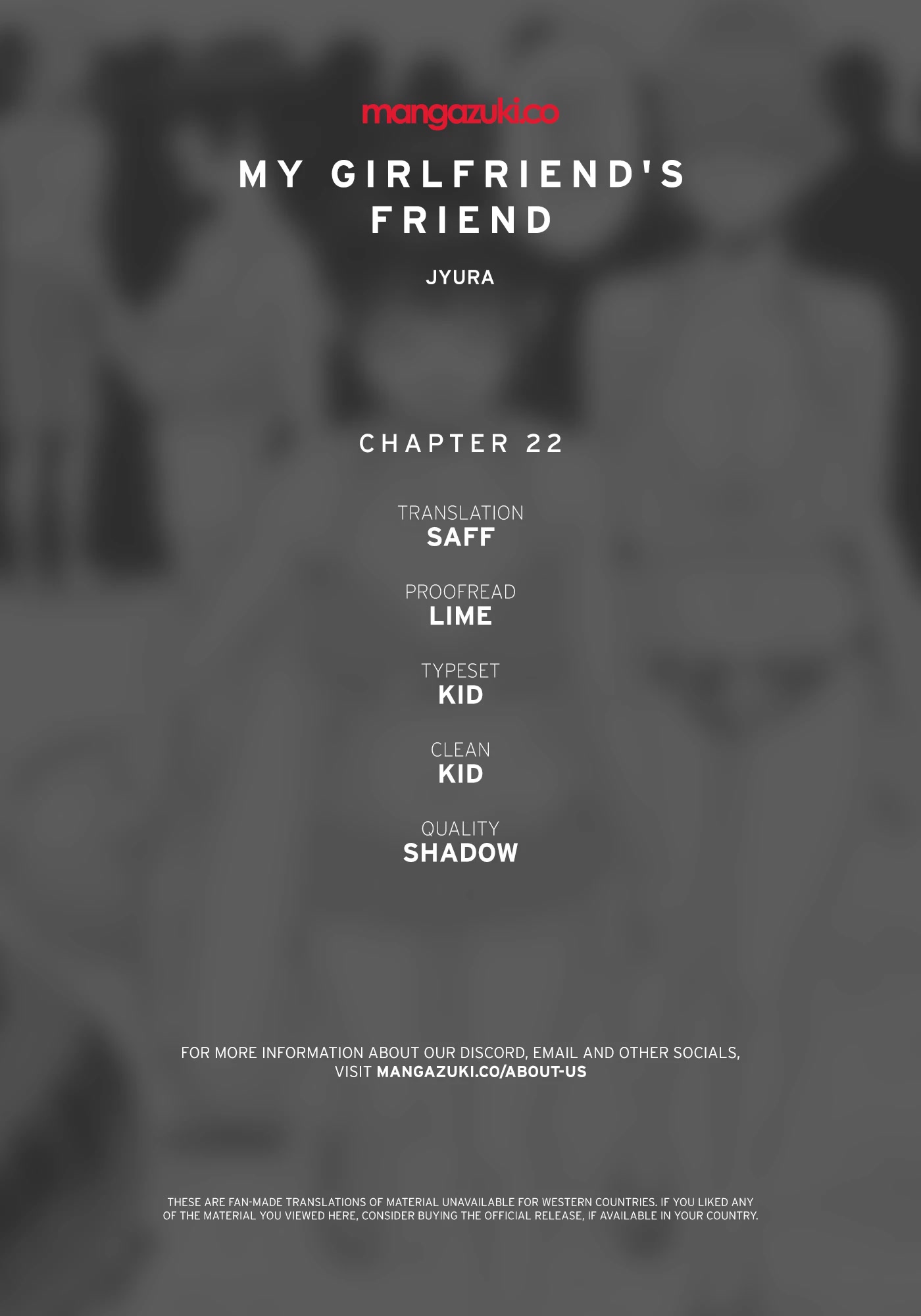 My Girlfriend's Friend Chapter 22 page 1 - Chapter 22