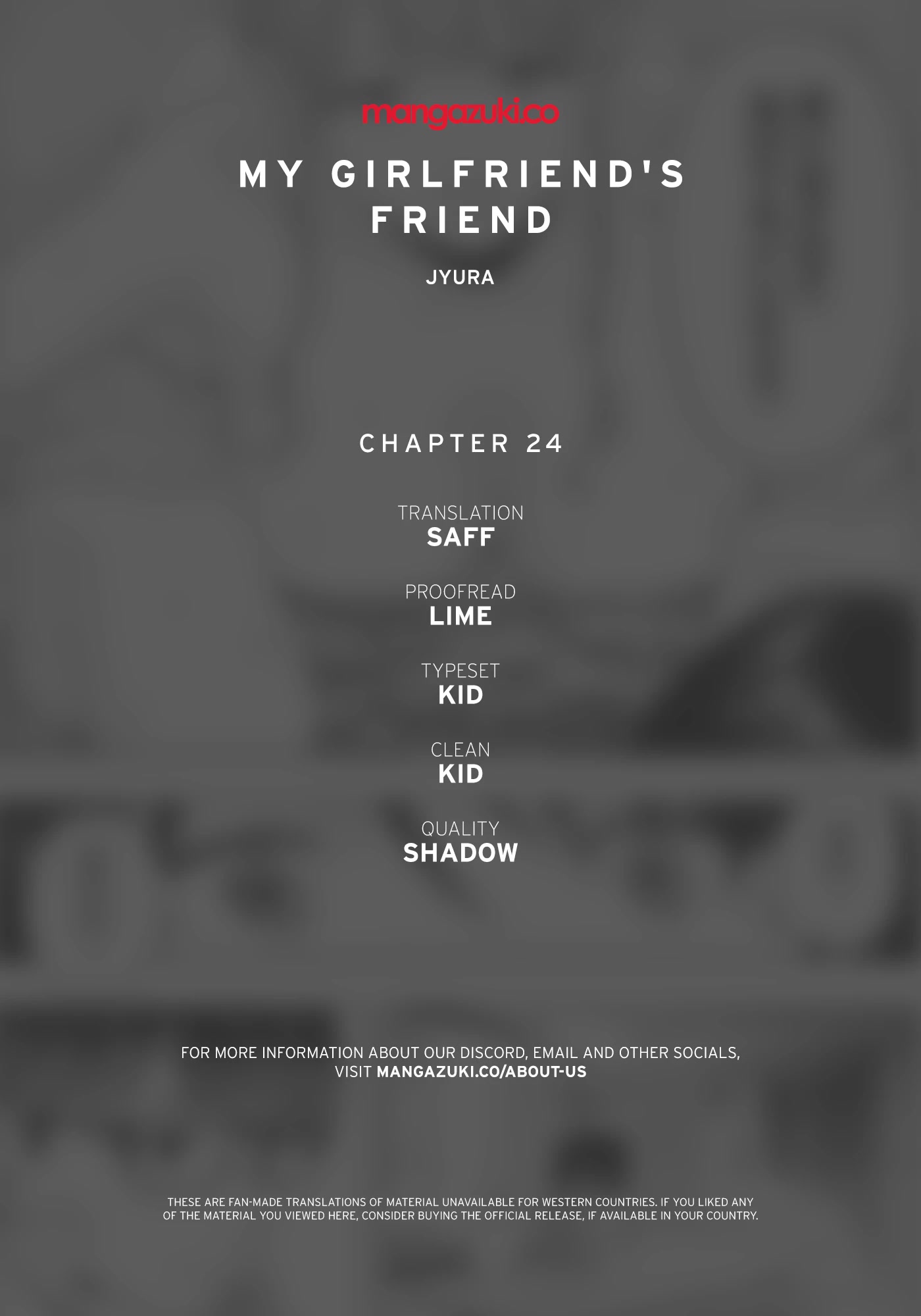 My Girlfriend's Friend Chapter 24 page 1 - Chapter 24