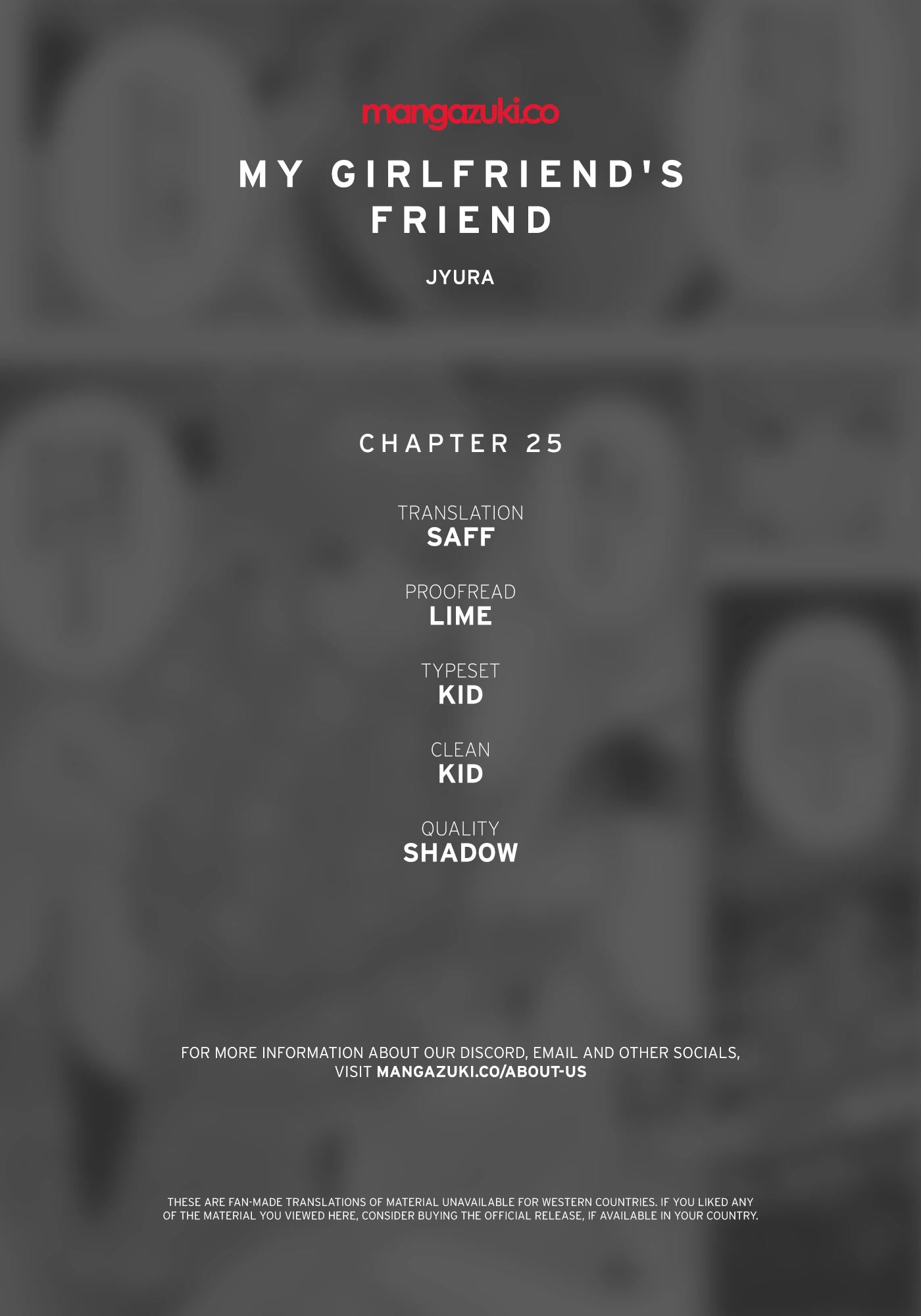 My Girlfriend's Friend Chapter 25 page 1 - Chapter 25