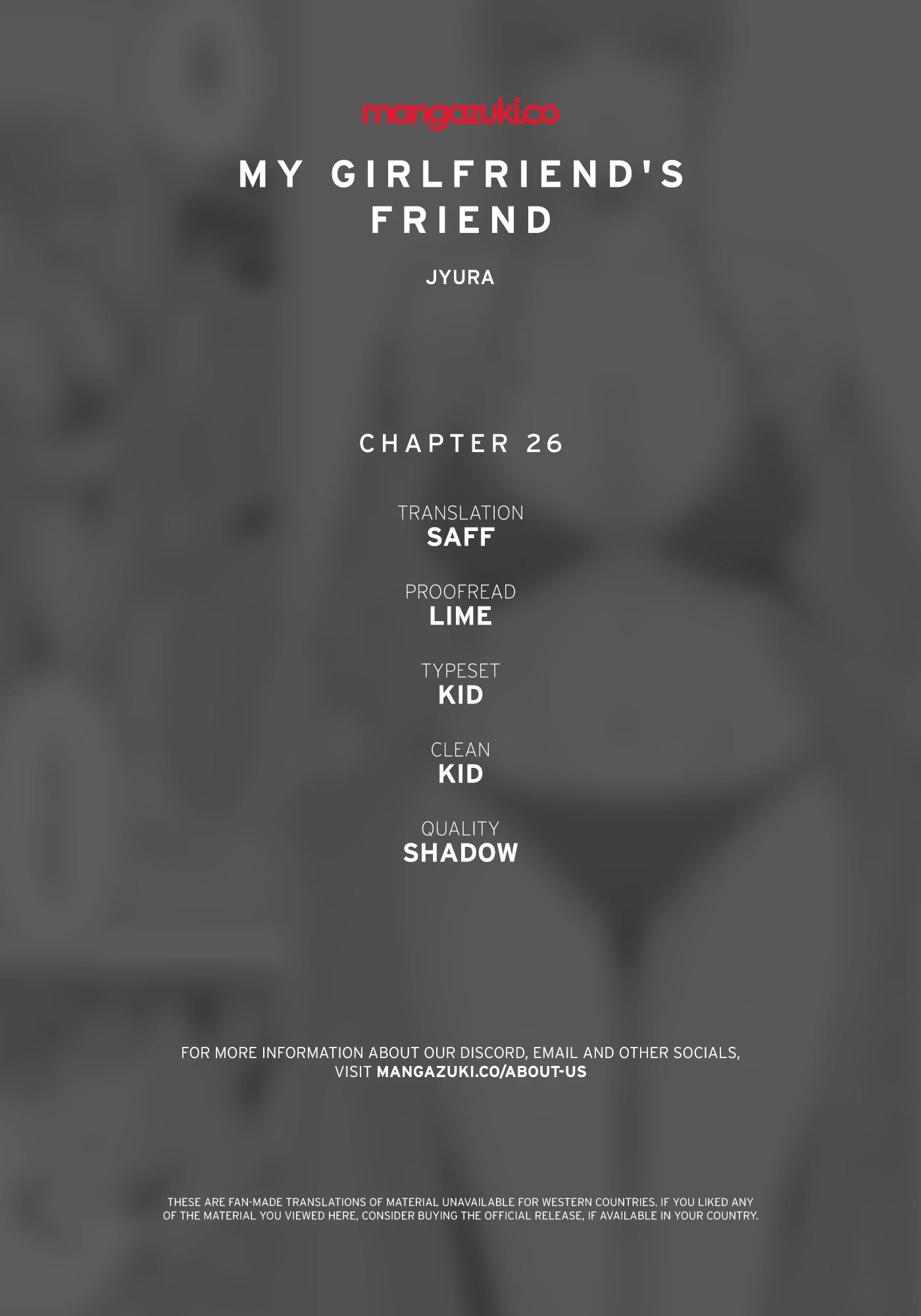 My Girlfriend's Friend Chapter 26 page 1 - Chapter 26