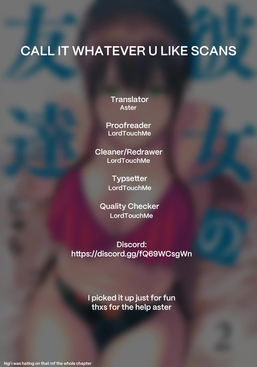 My Girlfriend's Friend Chapter 31.5 page 1 - Chapter 31.5