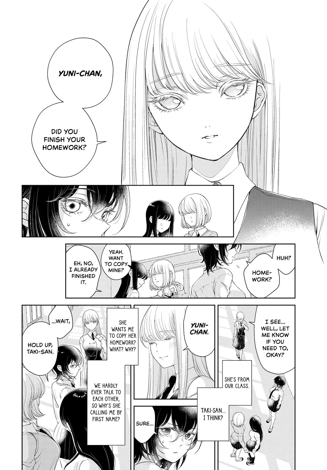 My Girlfriend's Not Here Today Chapter 1 page 12 - Chapter 1: Contact