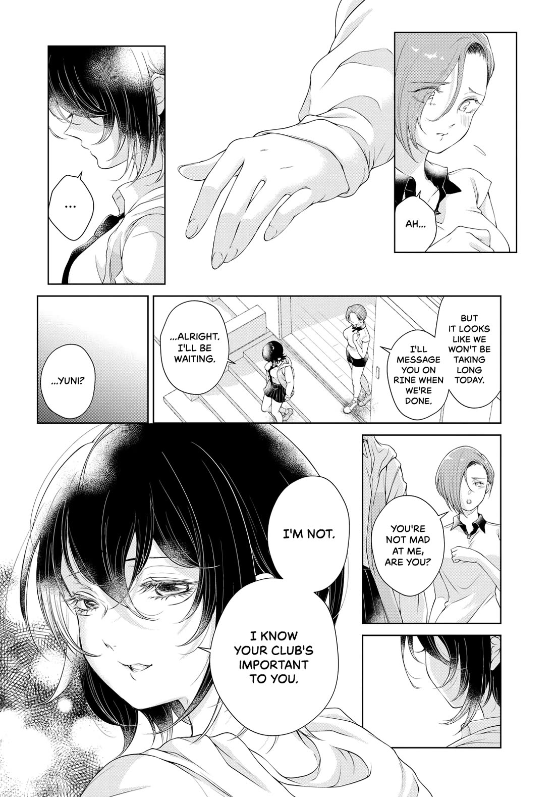 My Girlfriend's Not Here Today Chapter 1 page 16 - Chapter 1: Contact