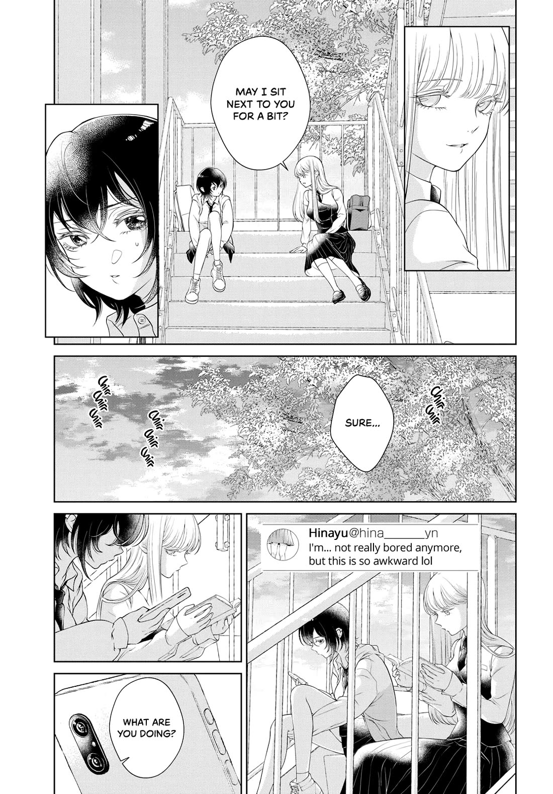 My Girlfriend's Not Here Today Chapter 1 page 21 - Chapter 1: Contact