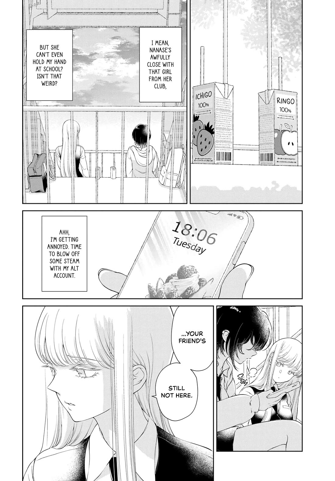 My Girlfriend's Not Here Today Chapter 1 page 30 - Chapter 1: Contact