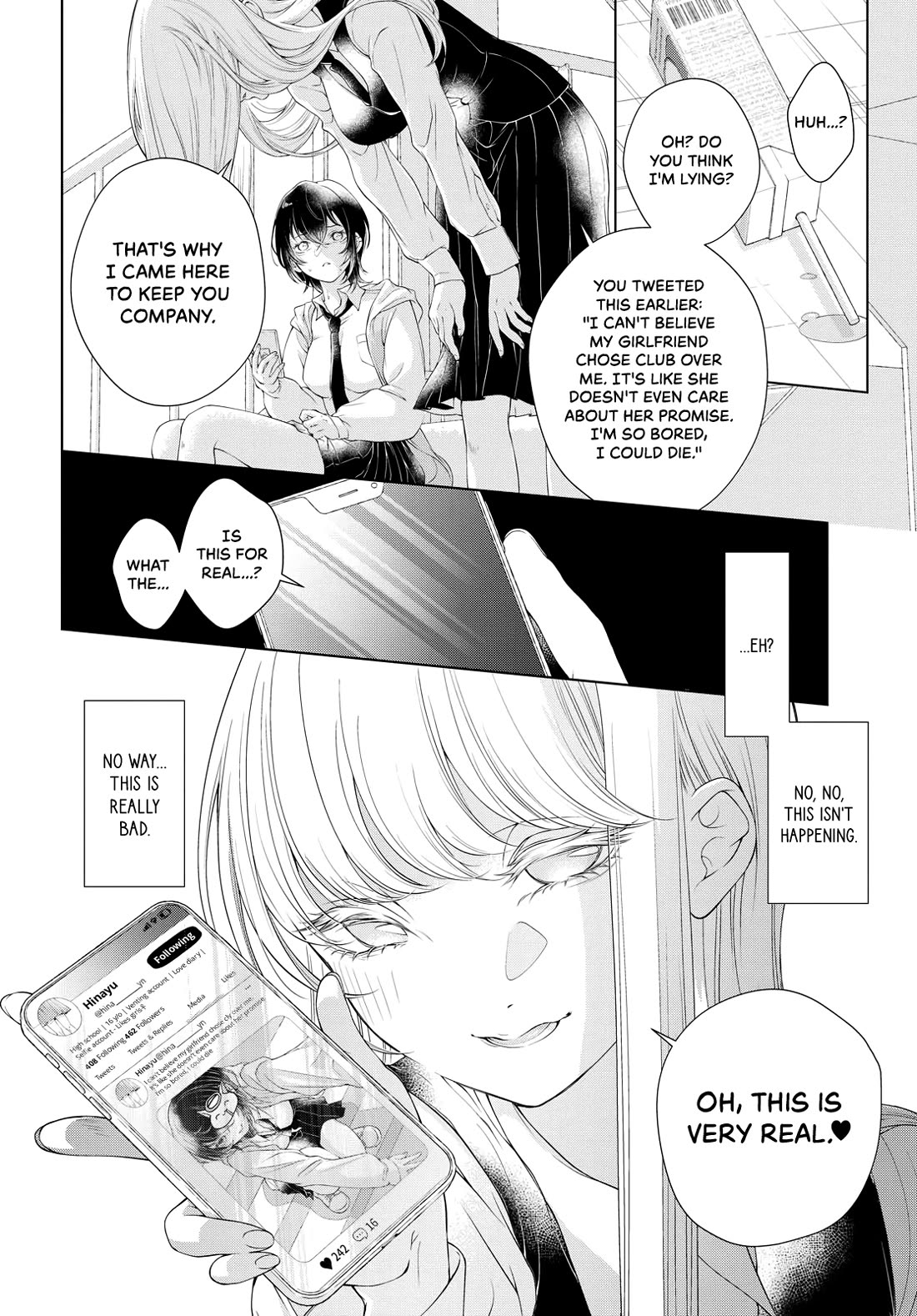 My Girlfriend's Not Here Today Chapter 1 page 36 - Chapter 1: Contact