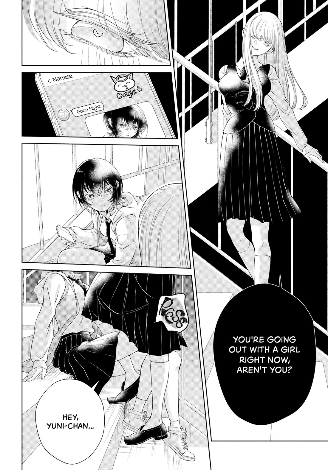 My Girlfriend's Not Here Today Chapter 1 page 38 - Chapter 1: Contact