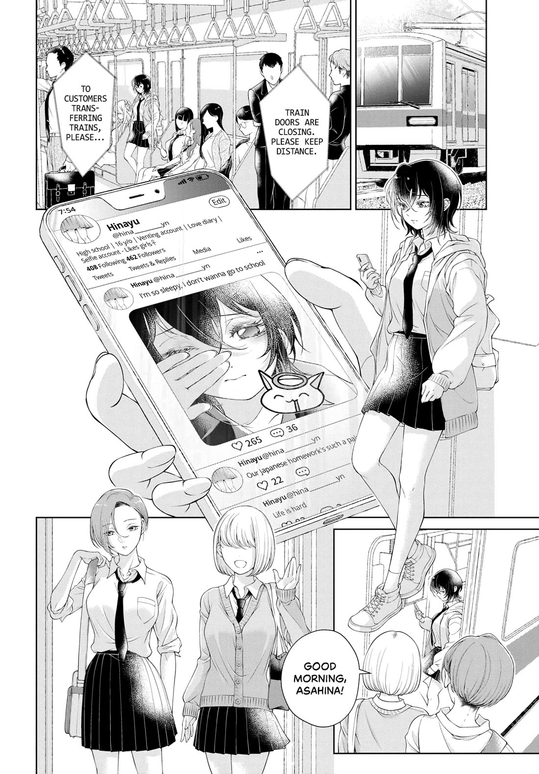 My Girlfriend's Not Here Today Chapter 1 page 4 - Chapter 1: Contact