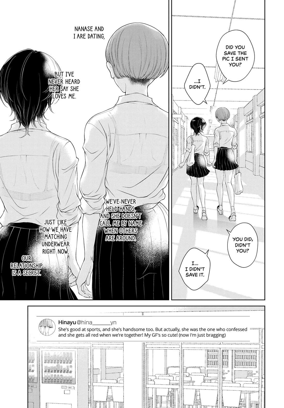 My Girlfriend's Not Here Today Chapter 1 page 9 - Chapter 1: Contact