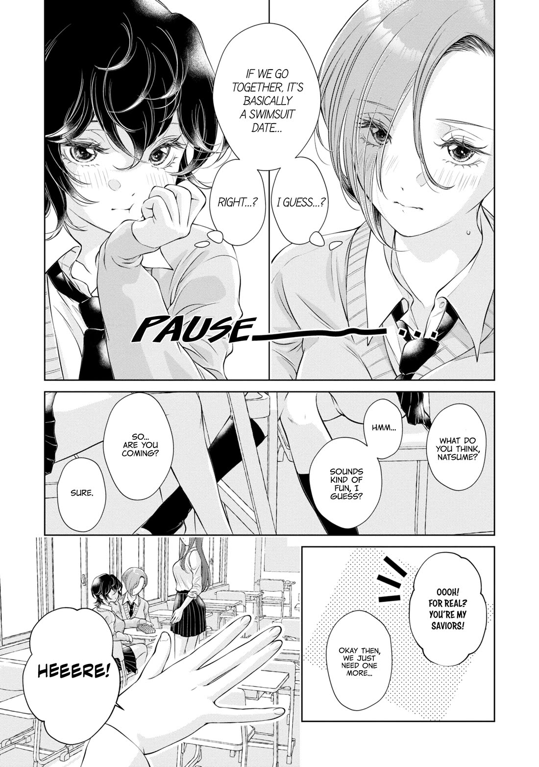 My Girlfriend's Not Here Today Chapter 13 page 3 - Chapter 13: Reflections On Water