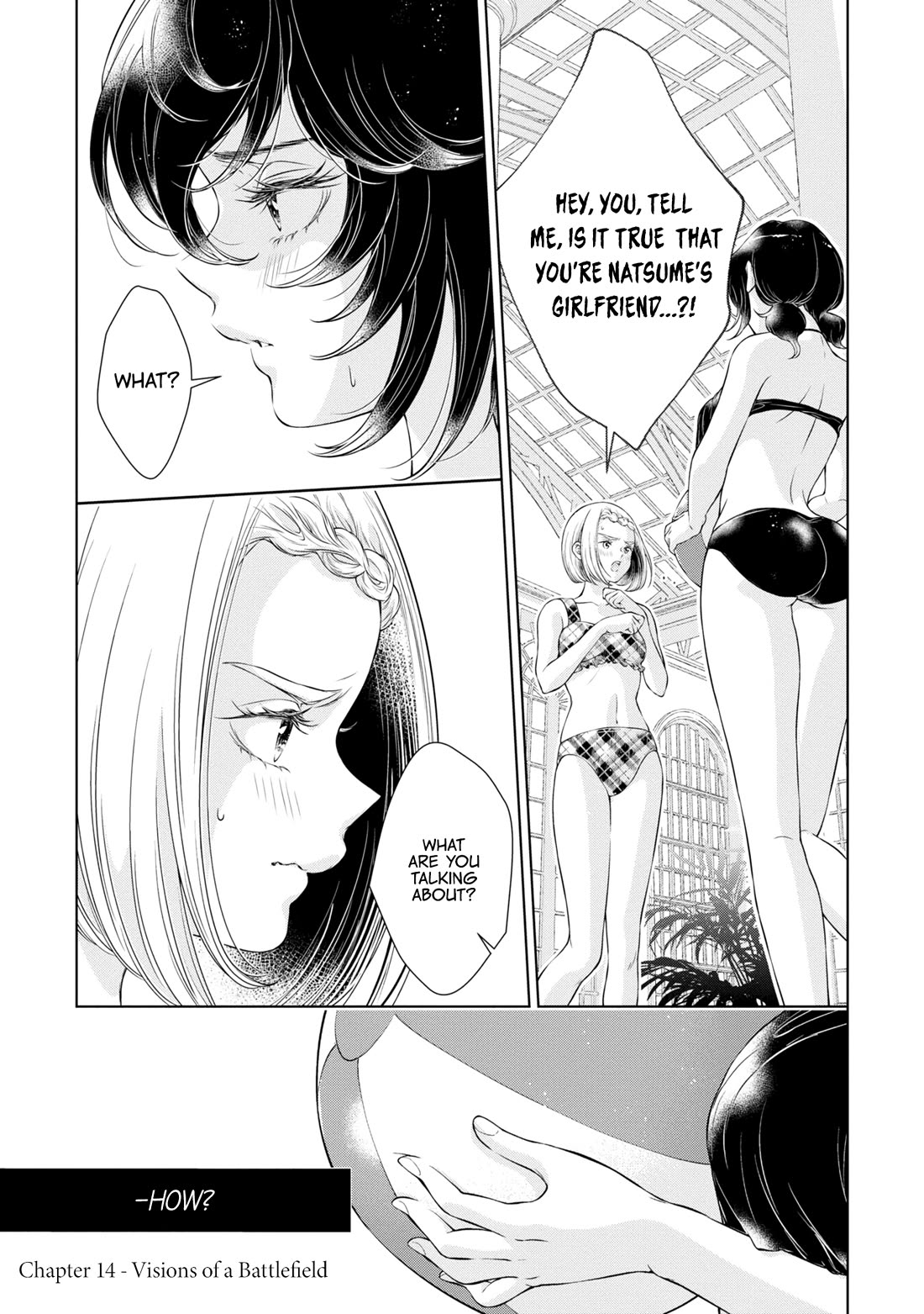 My Girlfriend's Not Here Today Chapter 14 page 1 - Chapter 14: Visions of a Battlefield