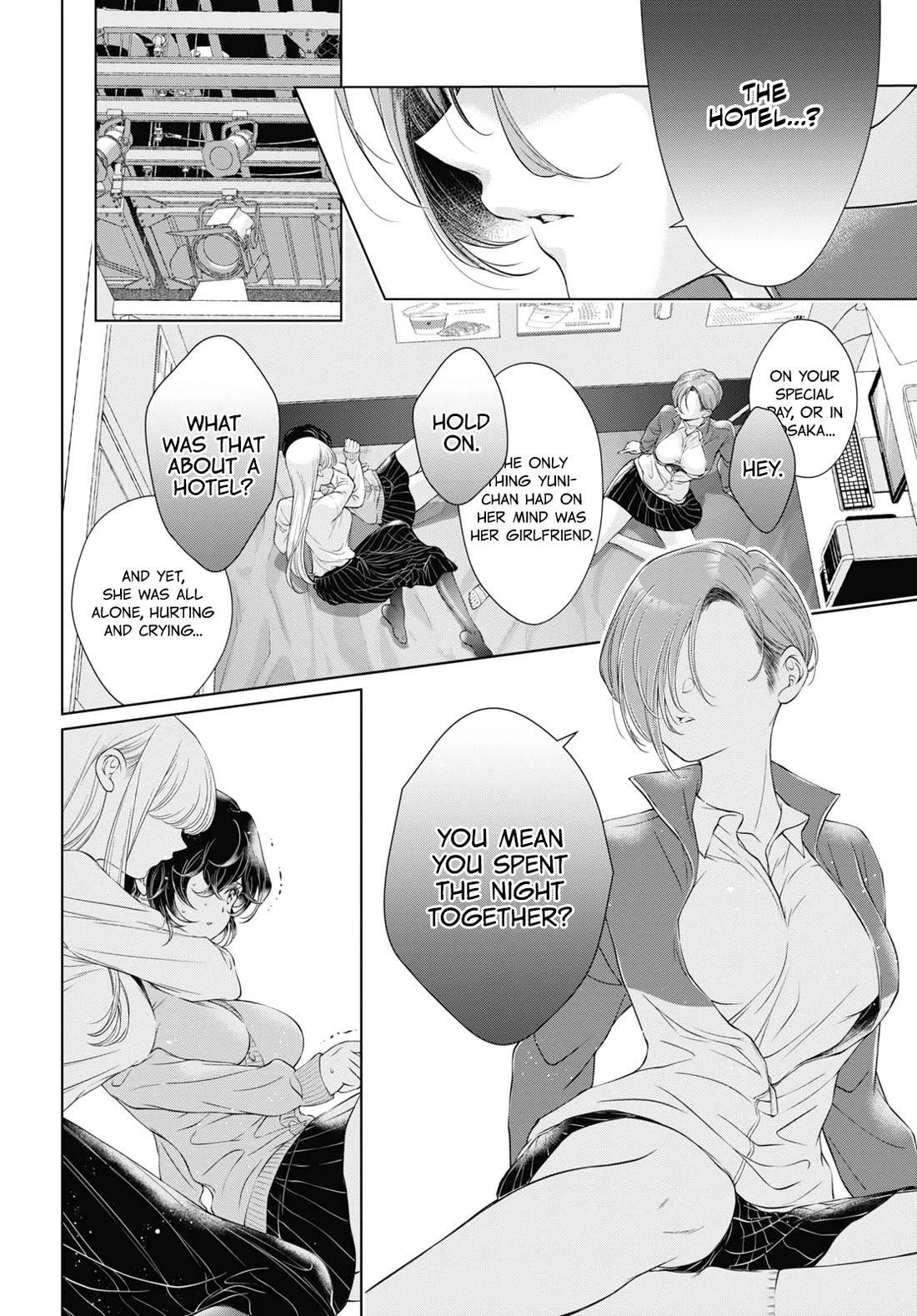 My Girlfriend's Not Here Today Chapter 17 page 12 - Chapter 17: Theatrical Collapse