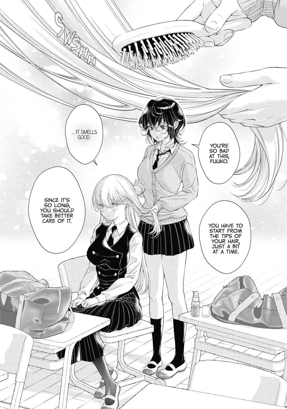My Girlfriend's Not Here Today Chapter 20.5 page 4 - Chapter 20.5: Murder-suicide Attempt - Afterword and Extra Pages Volume 4