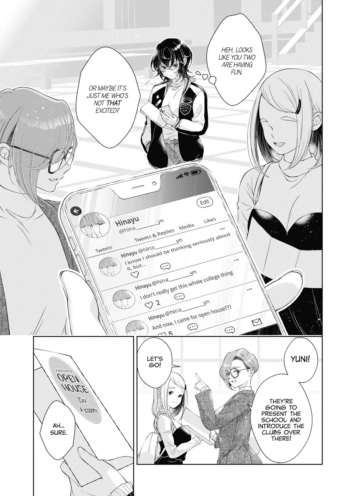 My Girlfriend's Not Here Today Chapter 22 page 13 - Chapter 22: Out of Reach