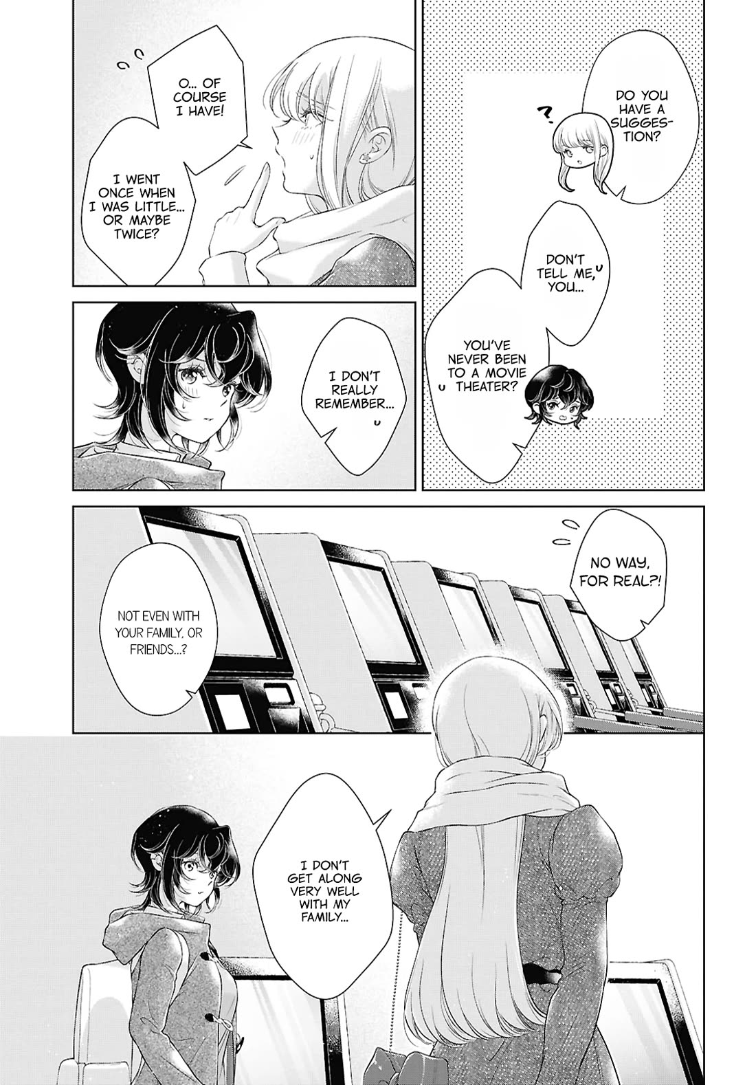 My Girlfriend's Not Here Today Chapter 25 page 12 - Chapter 25: A Ray of Happiness