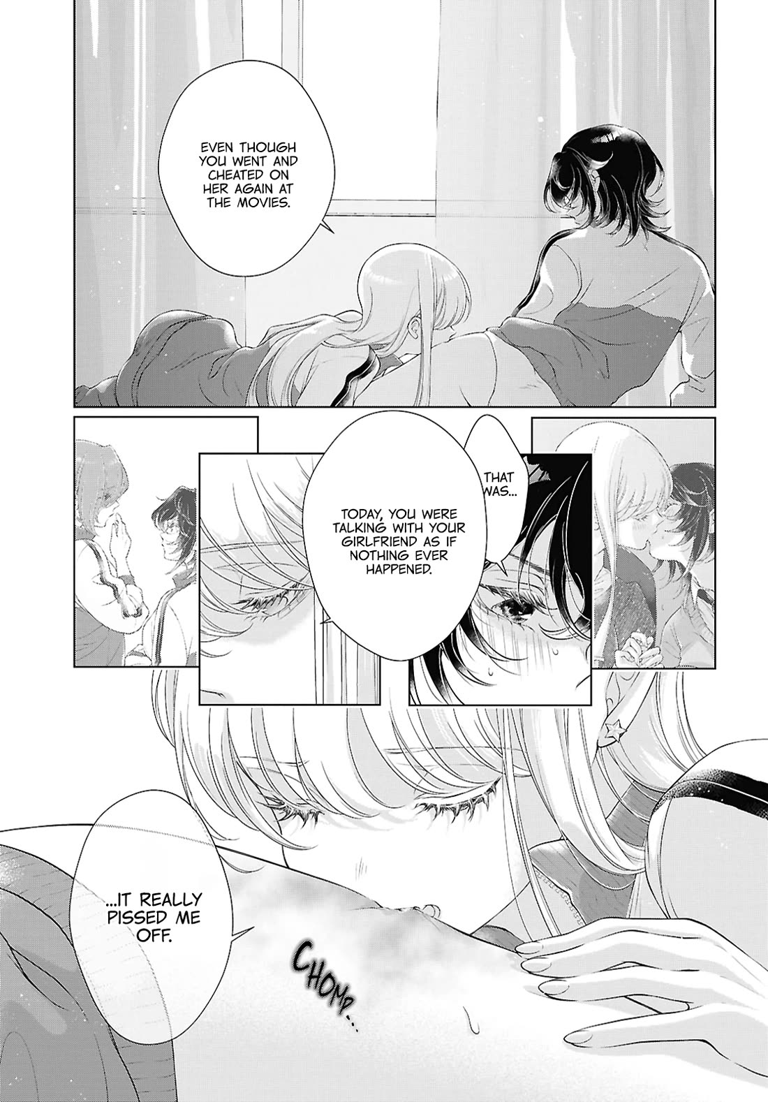 My Girlfriend's Not Here Today Chapter 27 page 9 - Chapter 27: Cruel Exchange