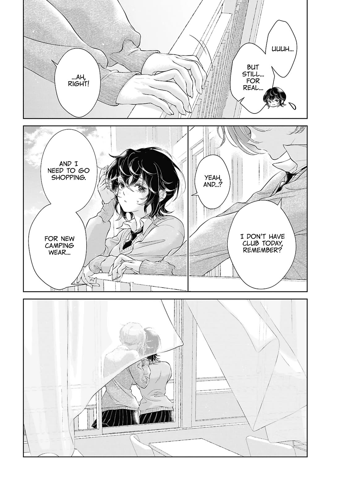 My Girlfriend's Not Here Today Chapter 32 page 8 - Chapter 32: Where the Heart Moves