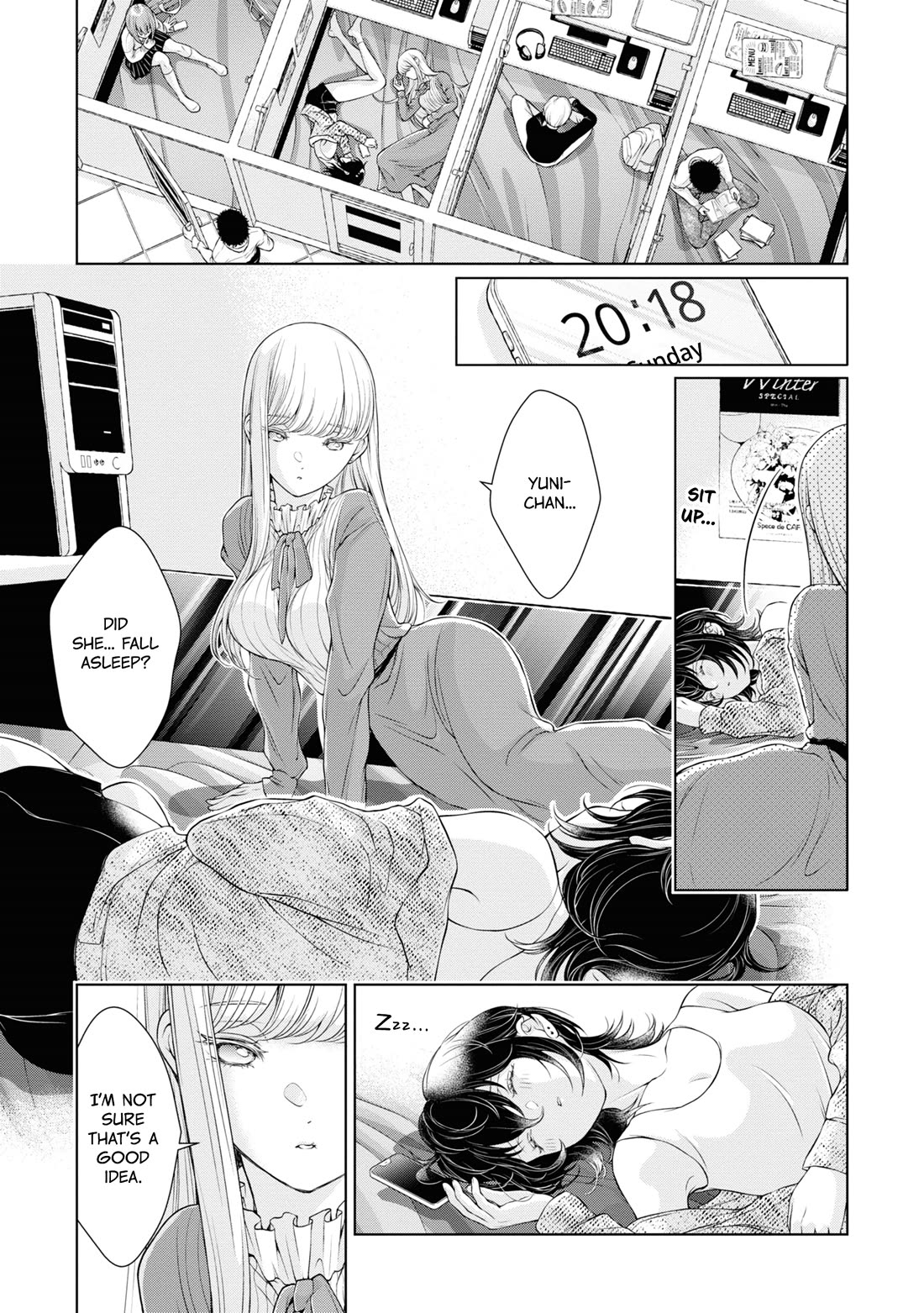 My Girlfriend's Not Here Today Chapter 5.5 page 2 - Chapter 5.5: Afterword and Extra Pages Volume 1