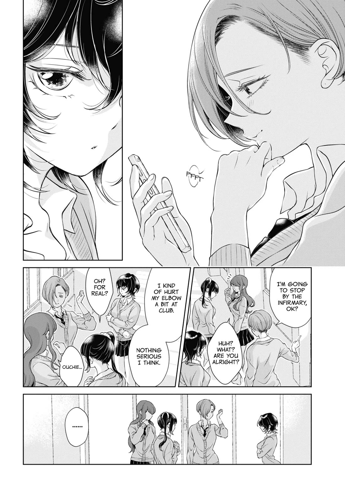 My Girlfriend's Not Here Today Chapter 7 page 10 - Chapter 7: Tête-à-tête