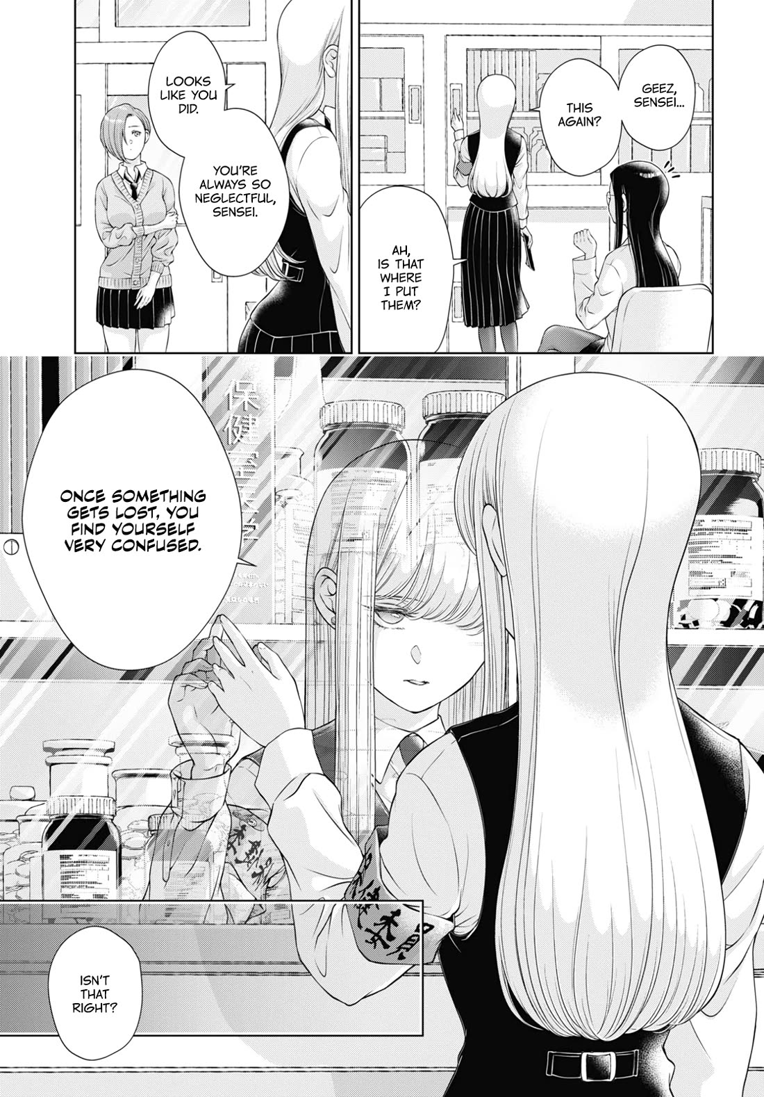 My Girlfriend's Not Here Today Chapter 7 page 14 - Chapter 7: Tête-à-tête