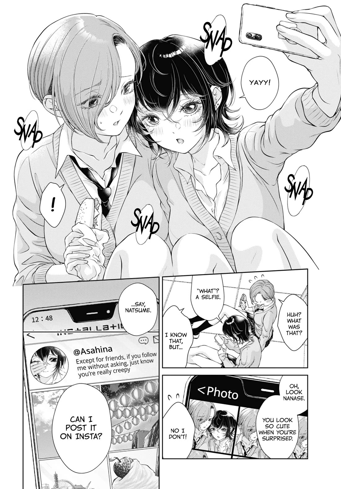My Girlfriend's Not Here Today Chapter 7 page 6 - Chapter 7: Tête-à-tête