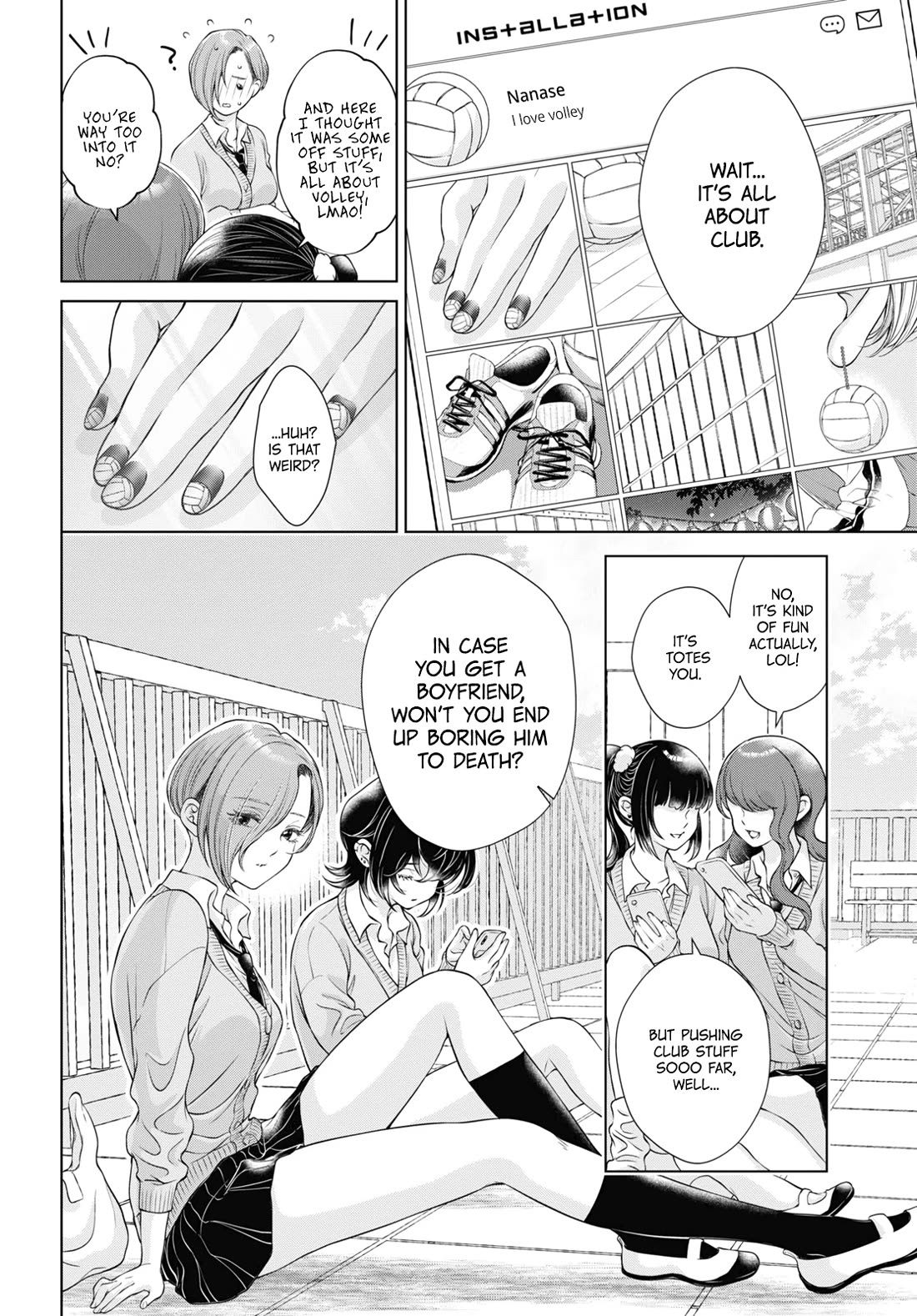 My Girlfriend's Not Here Today Chapter 7 page 8 - Chapter 7: Tête-à-tête