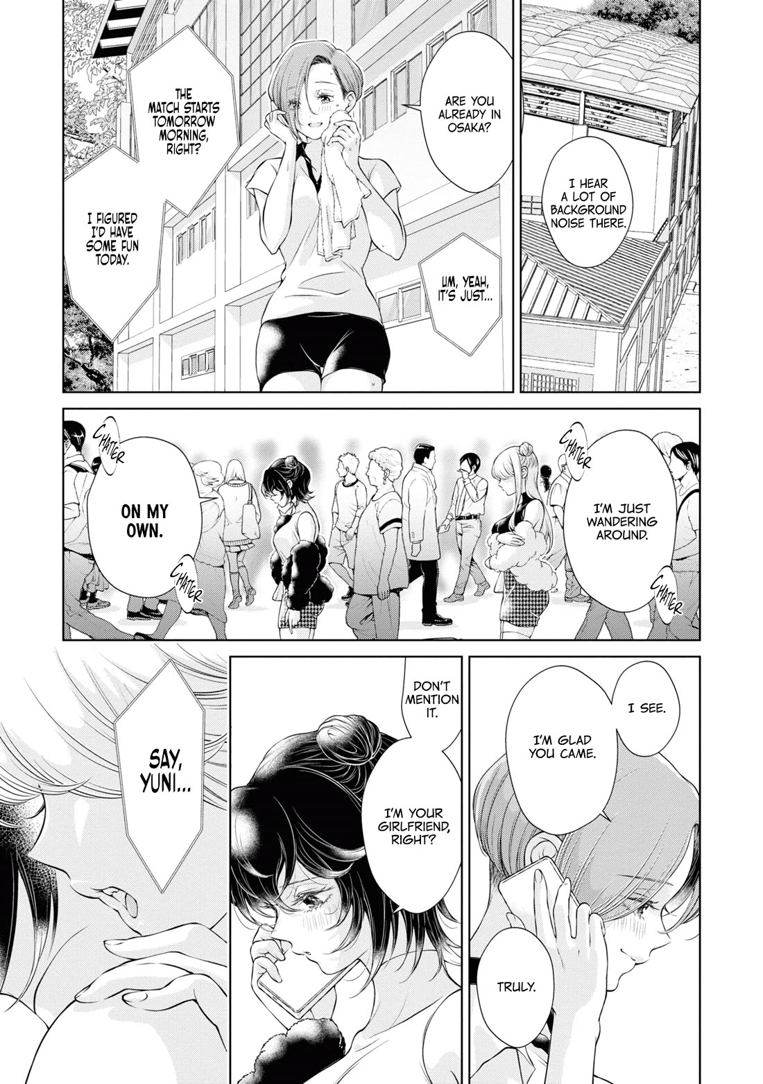 My Girlfriend's Not Here Today Chapter 9 page 17 - Chapter 9: Hollow Happiness