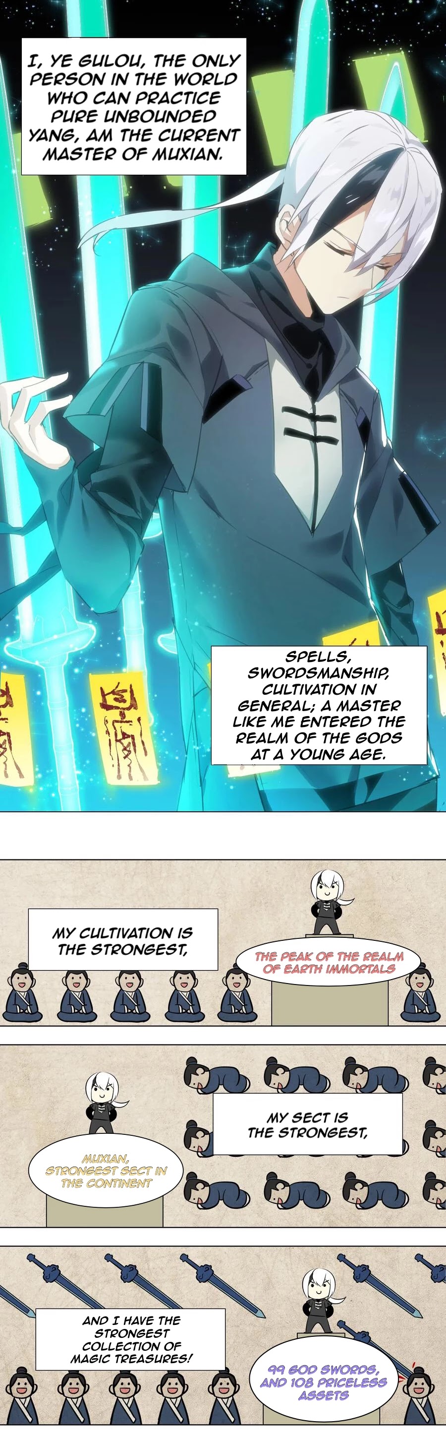 My Harem Grew So Large, I Was Forced to Ascend Chapter 1 page 4 - Chapter 1: My Harem Besieged Me