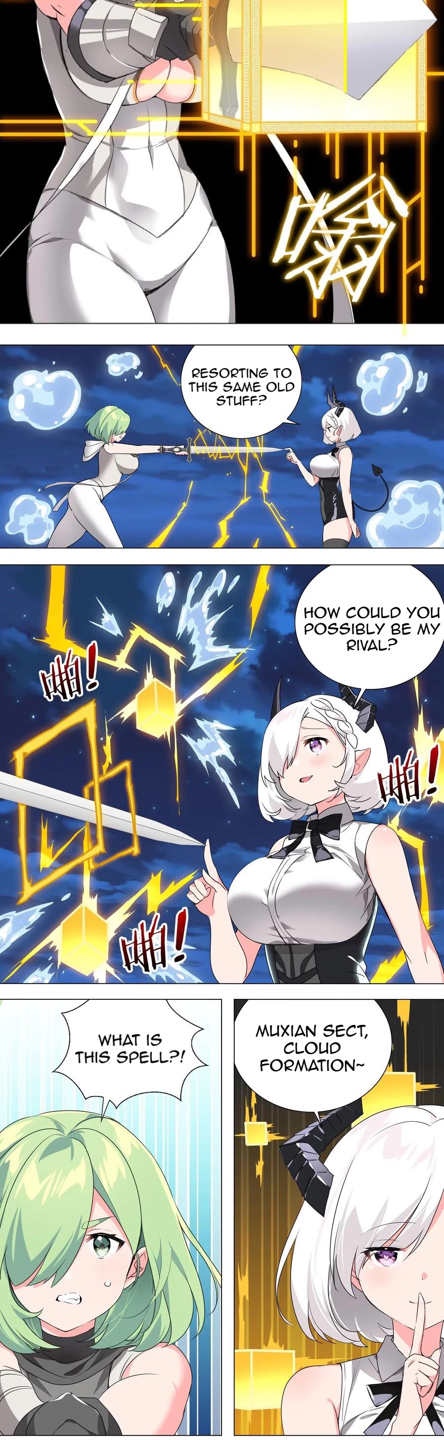 My Harem Grew So Large, I Was Forced to Ascend Chapter 10 page 8 - Chapter 10: The Girl From The Sky