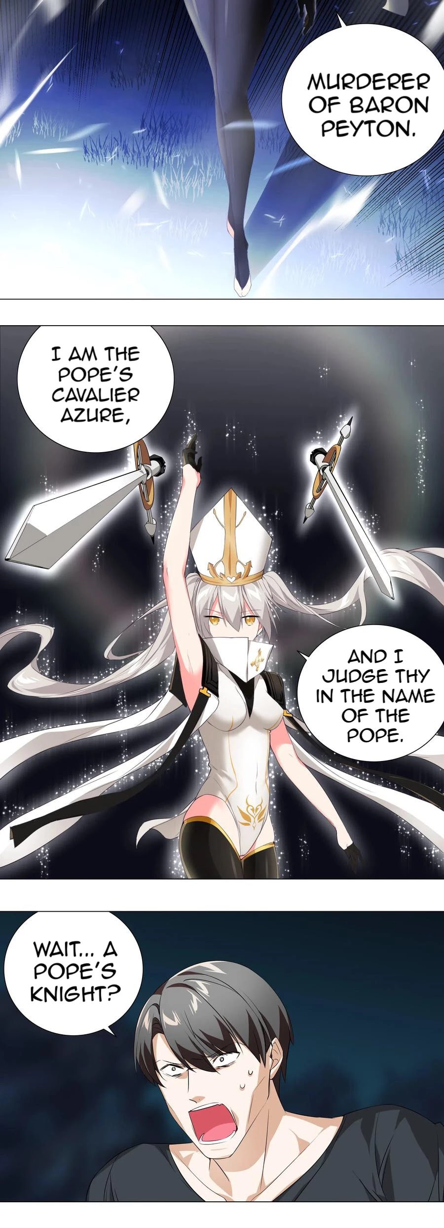 My Harem Grew So Large, I Was Forced to Ascend Chapter 16 page 16 - Chapter 16: The Pope’s Twintailed Knight