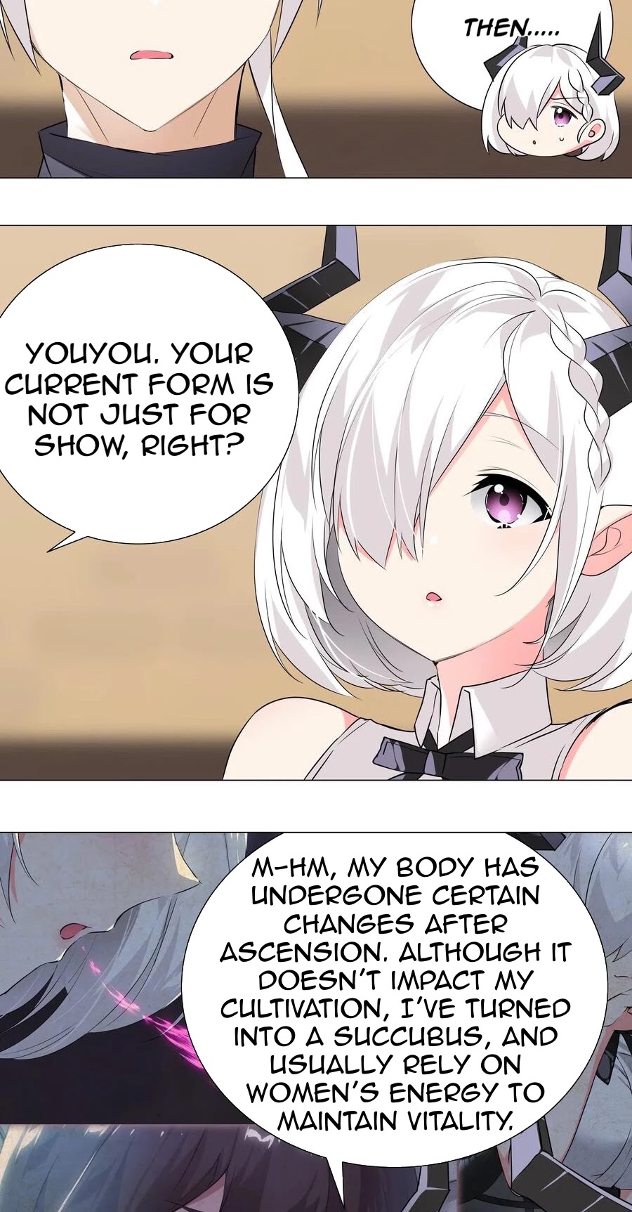 My Harem Grew So Large, I Was Forced to Ascend Chapter 20 page 7 - Chapter 20: Dual Cultivation?