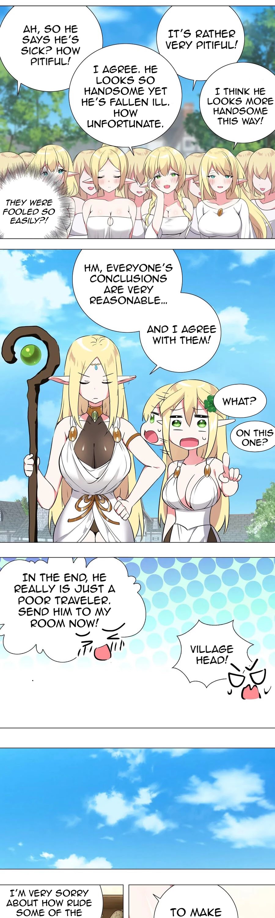My Harem Grew So Large, I Was Forced to Ascend Chapter 3 page 10 - Chapter 3: Fairy Sisters