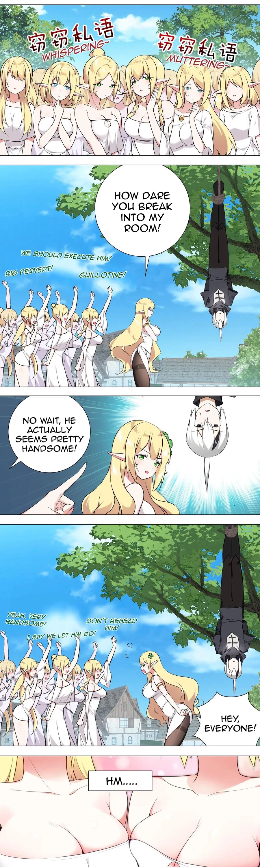 My Harem Grew So Large, I Was Forced to Ascend Chapter 3 page 5 - Chapter 3: Fairy Sisters