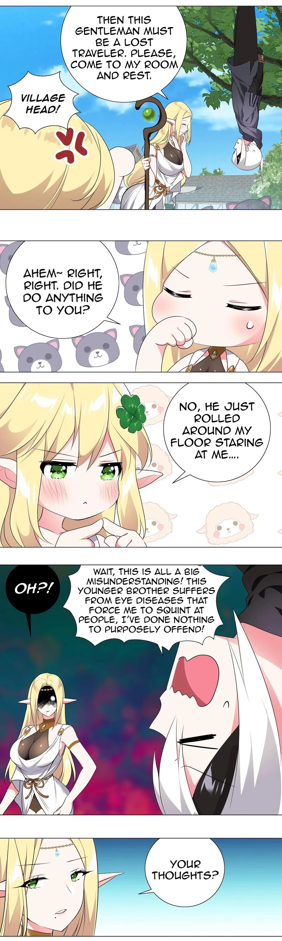 My Harem Grew So Large, I Was Forced to Ascend Chapter 3 page 9 - Chapter 3: Fairy Sisters