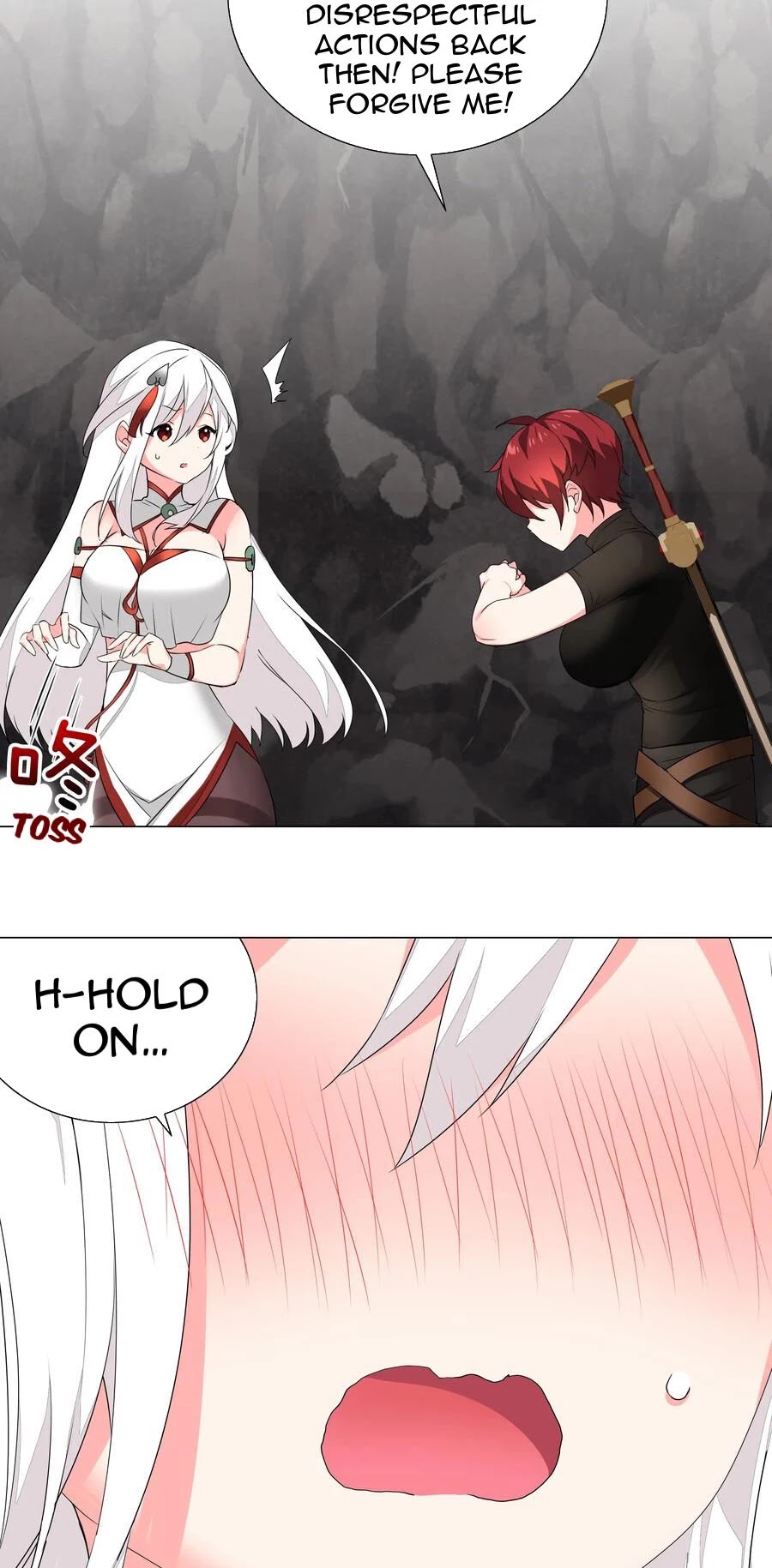 My Harem Grew So Large, I Was Forced to Ascend Chapter 38 page 23 - Chapter 38: Call Me Your Master’s Wife!