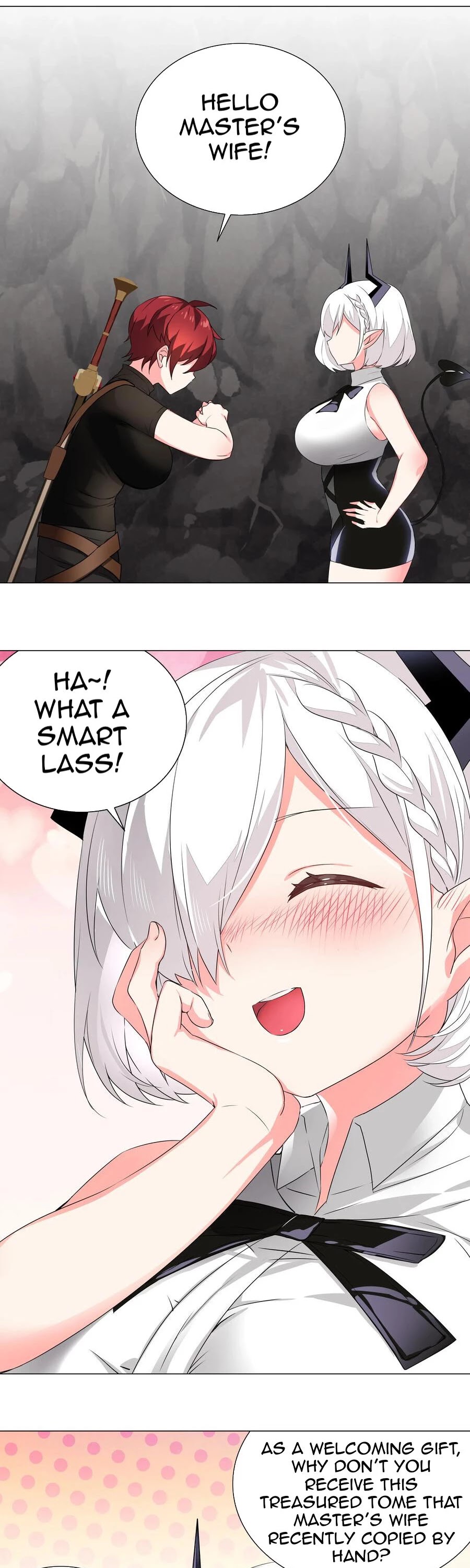 My Harem Grew So Large, I Was Forced to Ascend Chapter 38 page 26 - Chapter 38: Call Me Your Master’s Wife!