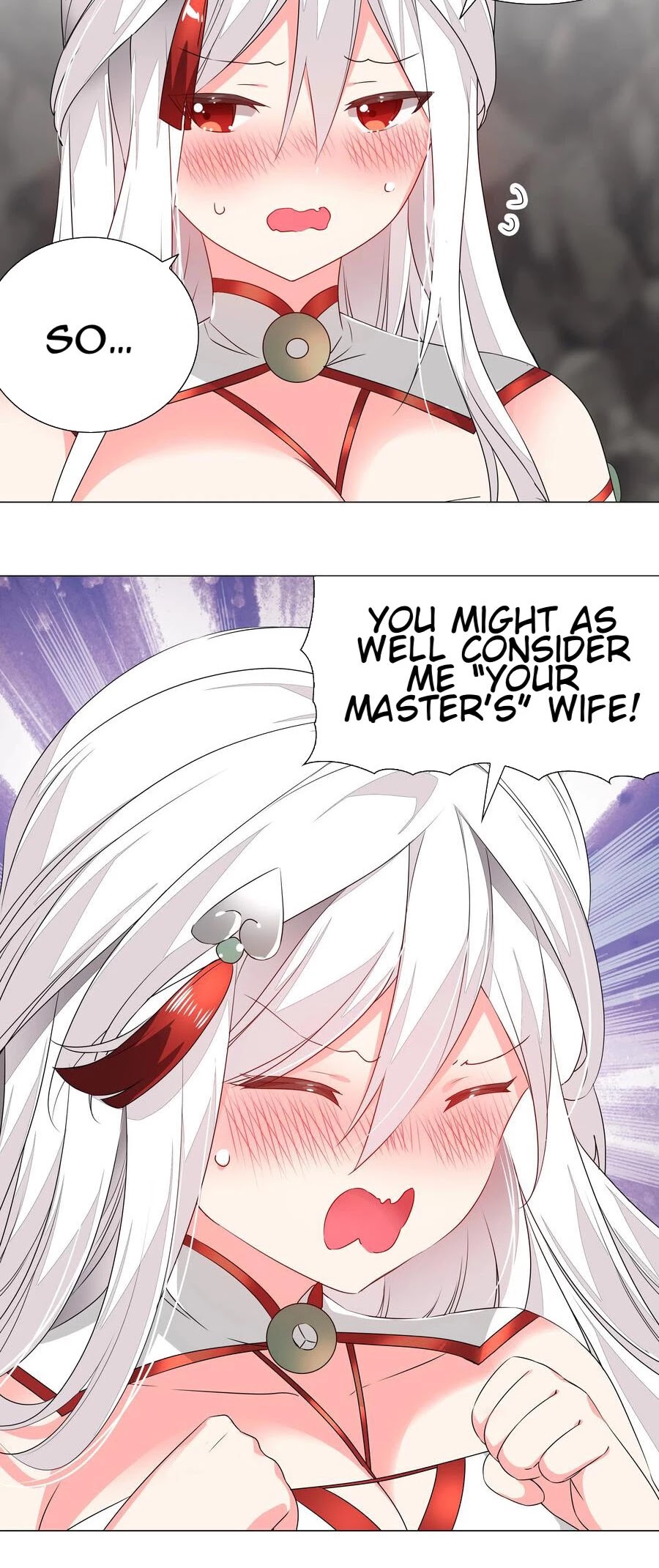 My Harem Grew So Large, I Was Forced to Ascend Chapter 38 page 28 - Chapter 38: Call Me Your Master’s Wife!