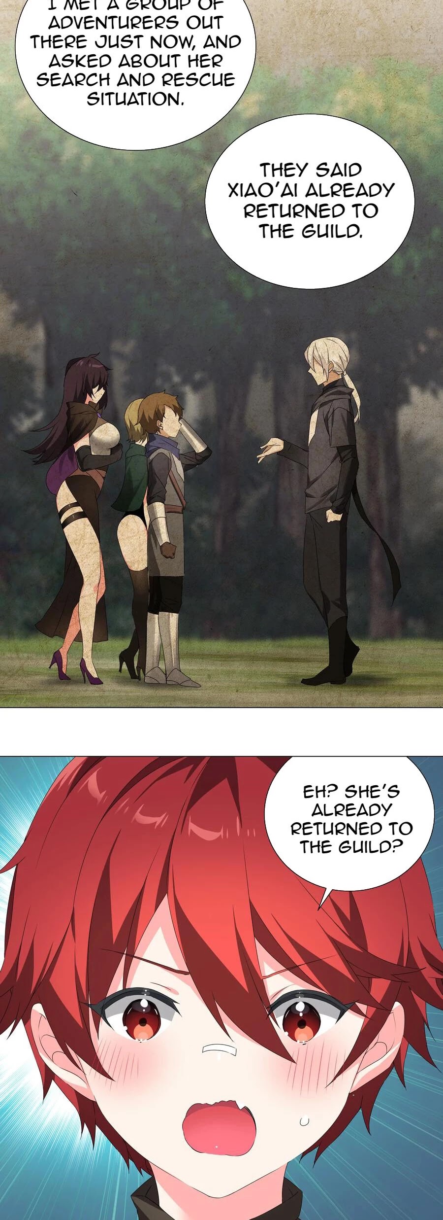 My Harem Grew So Large, I Was Forced to Ascend Chapter 38 page 3 - Chapter 38: Call Me Your Master’s Wife!