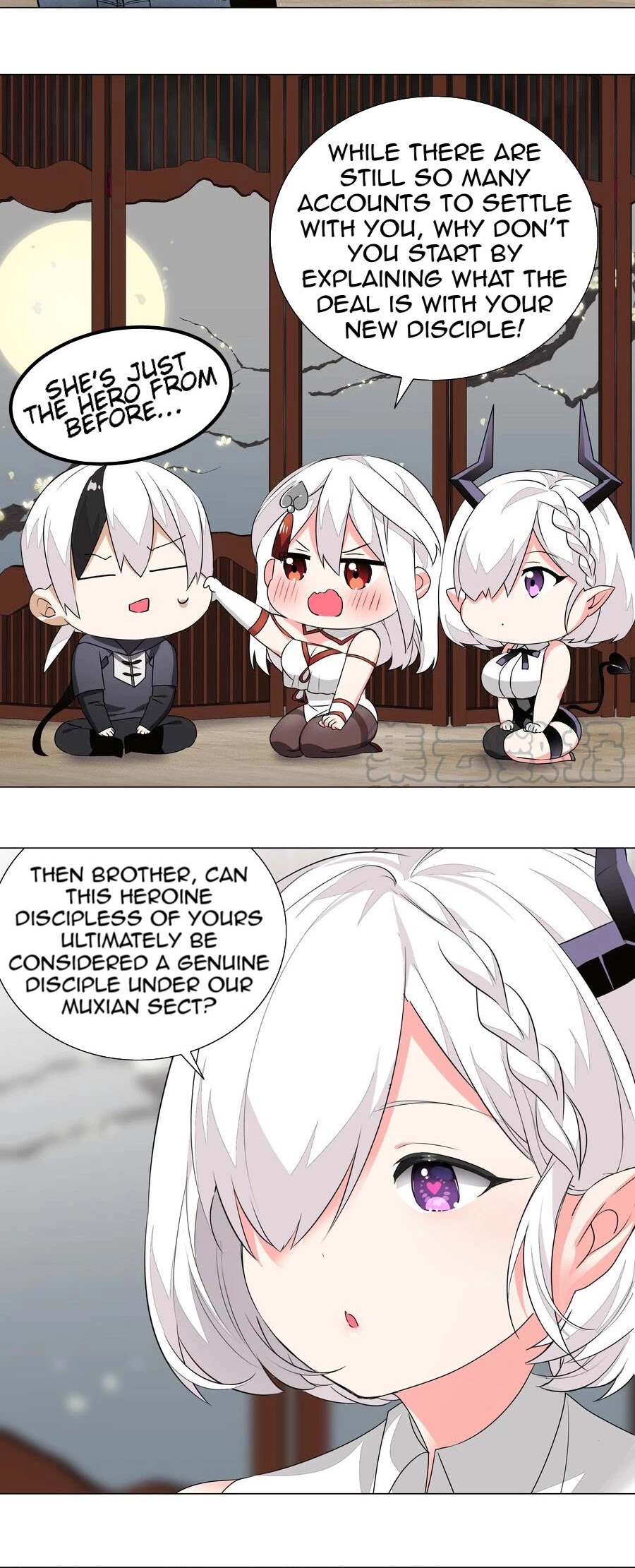 My Harem Grew So Large, I Was Forced to Ascend Chapter 38 page 31 - Chapter 38: Call Me Your Master’s Wife!