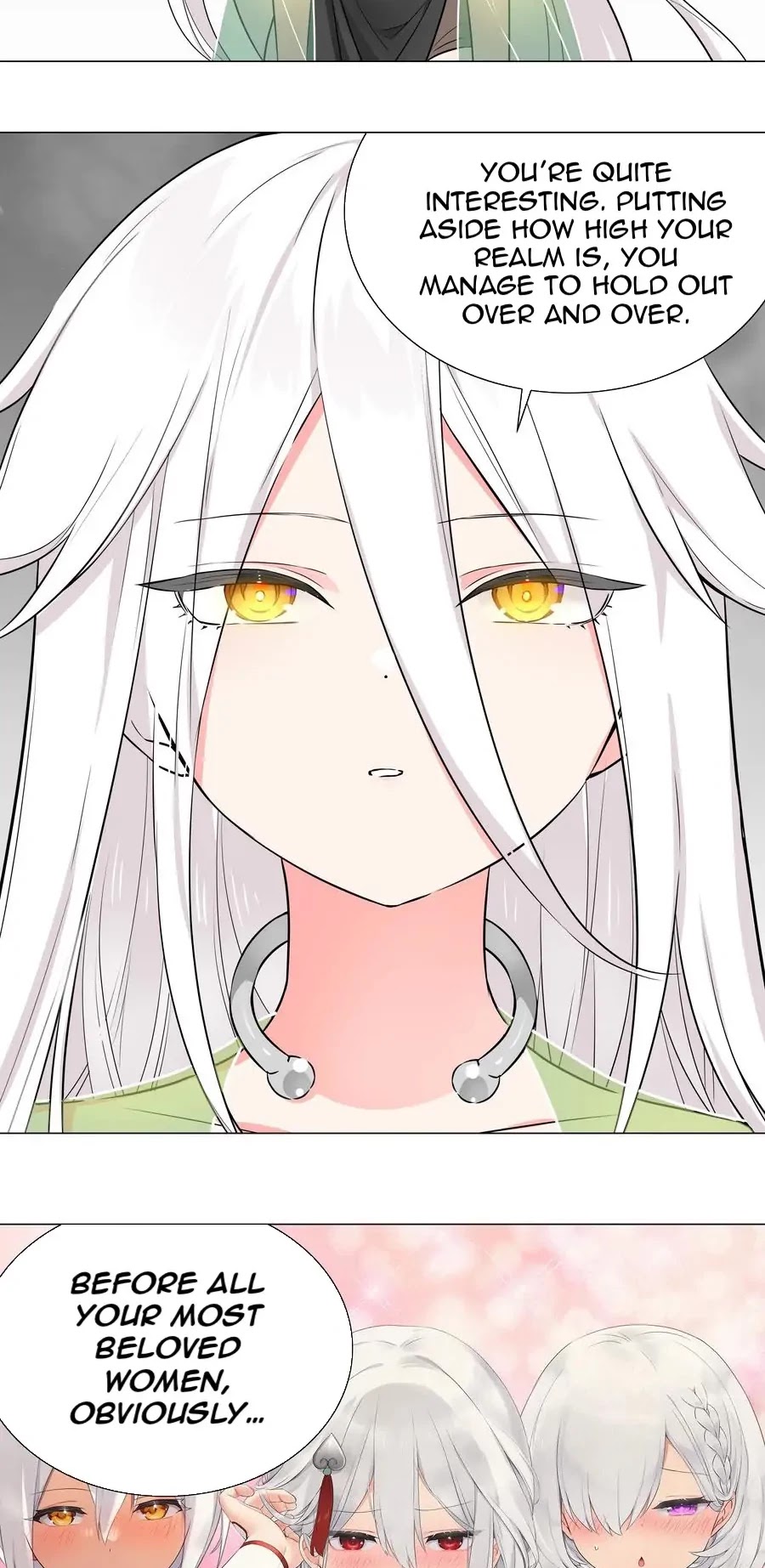 My Harem Grew So Large, I Was Forced to Ascend Chapter 58 page 35 - Chapter 58: Tongue-Tied And Lovely