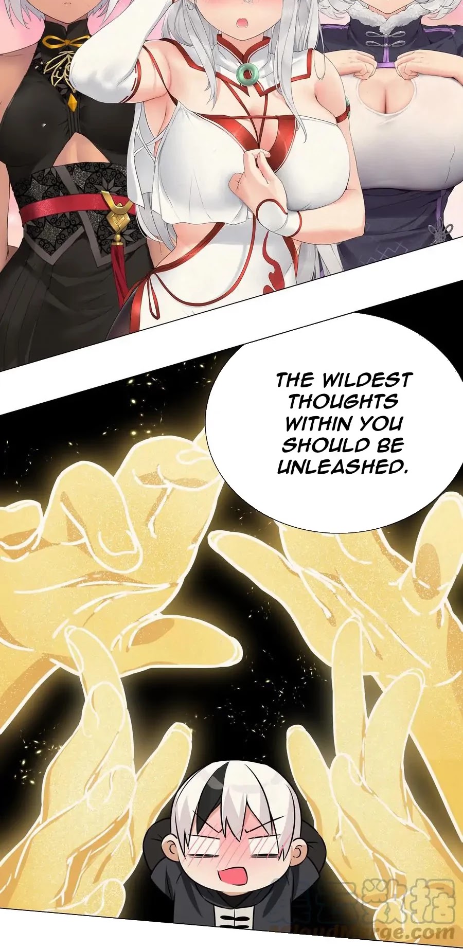 My Harem Grew So Large, I Was Forced to Ascend Chapter 58 page 36 - Chapter 58: Tongue-Tied And Lovely