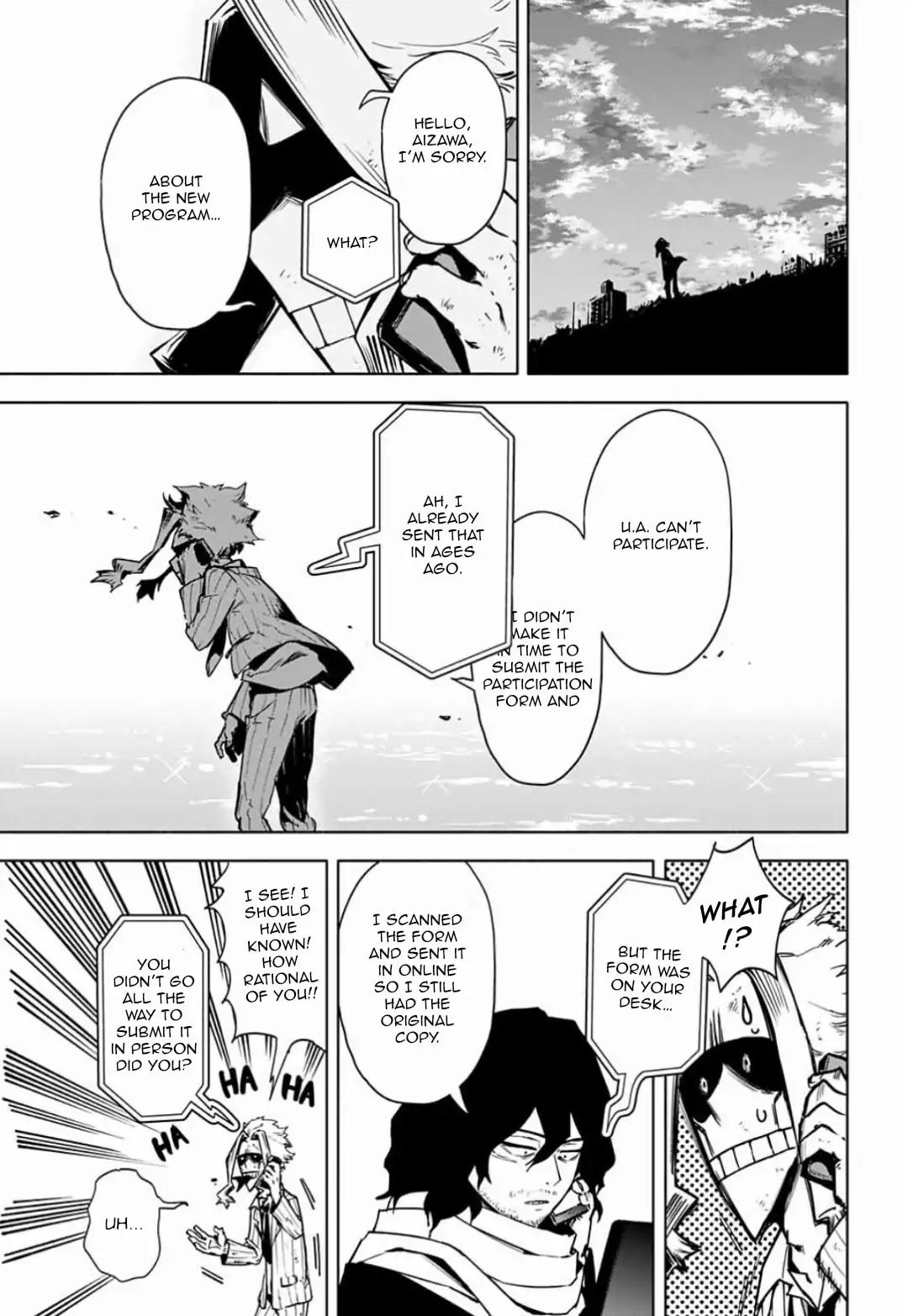My Hero Academia Team Up Mission Chapter 0 page 12 - Chapter 0: Jump GIGA Special Chapter