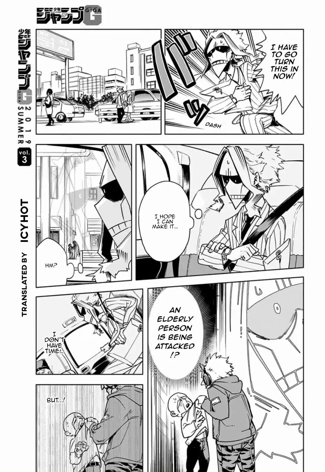 My Hero Academia Team Up Mission Chapter 0 page 6 - Chapter 0: Jump GIGA Special Chapter