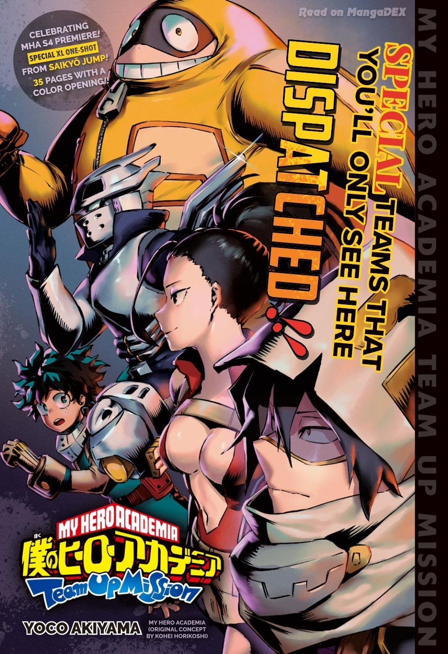My Hero Academia Team Up Mission Chapter 1.5 page 2 - Chapter 1.5: Weekly Shonēn Jump One-Shot