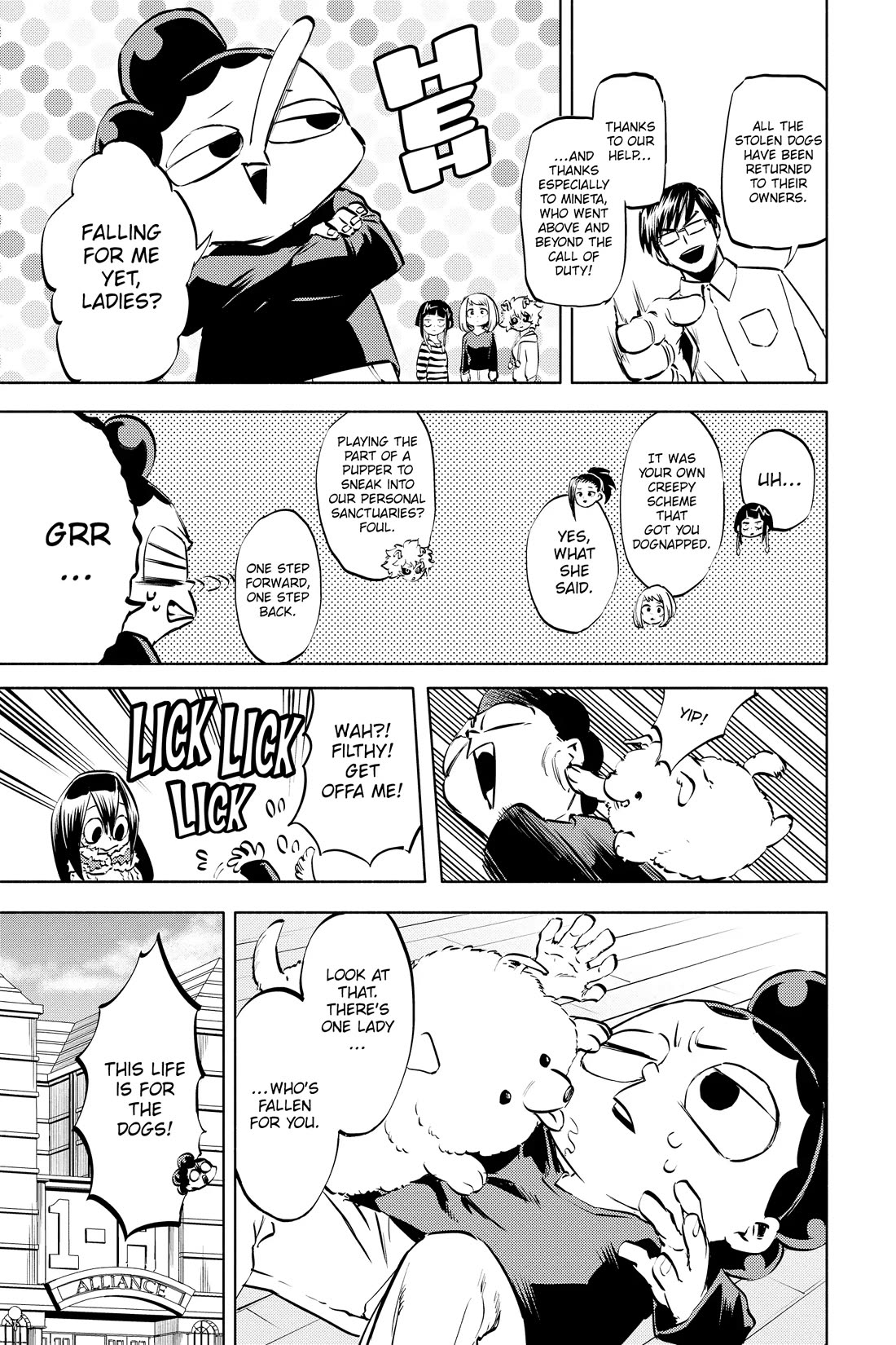 My Hero Academia Team Up Mission Chapter 10 page 35 - Chapter 10: Every Mineta Has Its Day