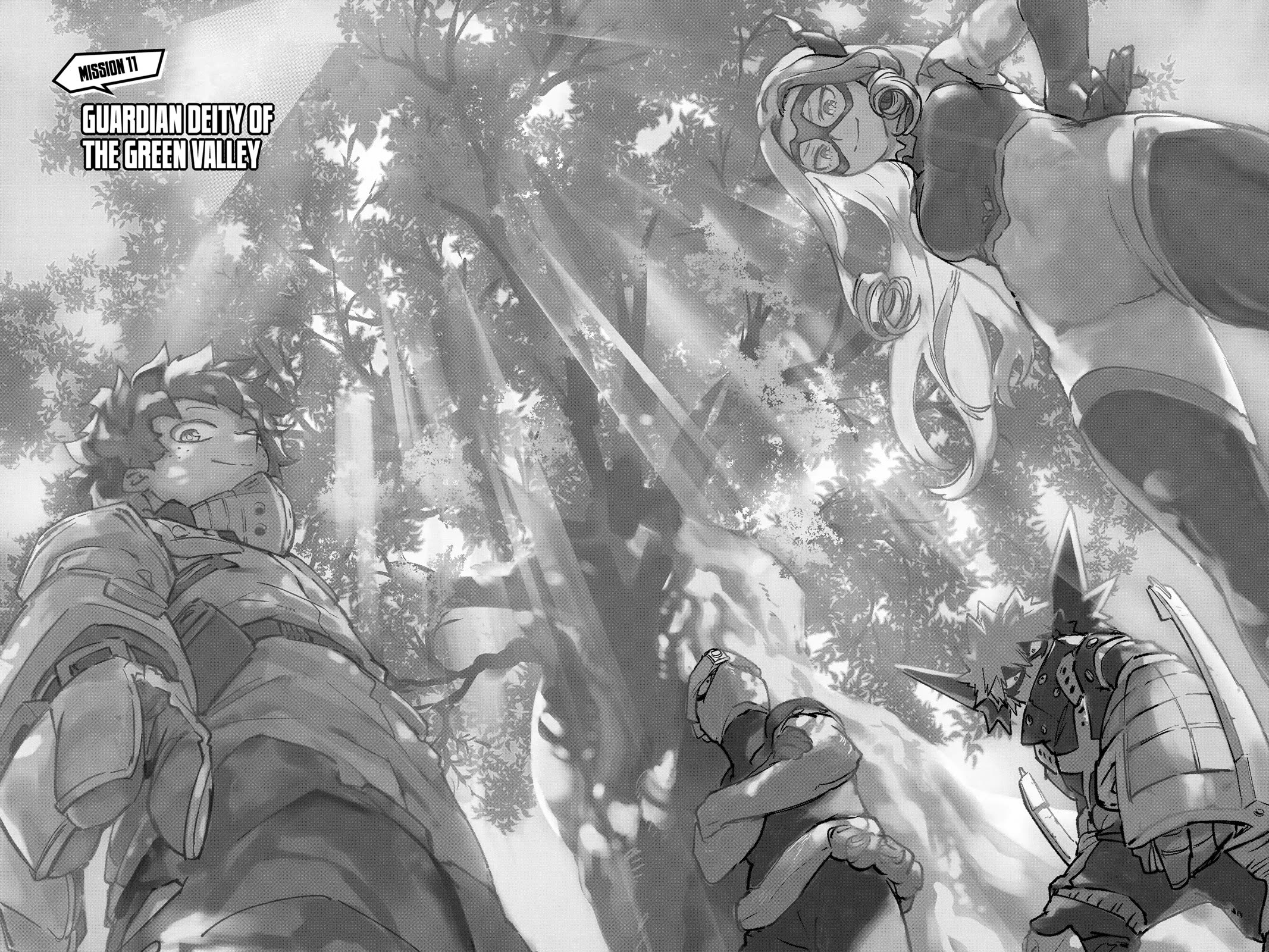 My Hero Academia Team Up Mission Chapter 11 page 1 - Chapter 11: Guardian Deity of the Green Valley