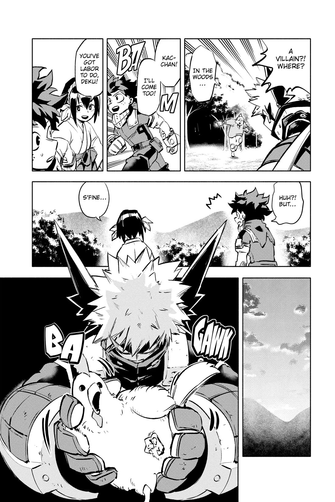 My Hero Academia Team Up Mission Chapter 11 page 11 - Chapter 11: Guardian Deity of the Green Valley