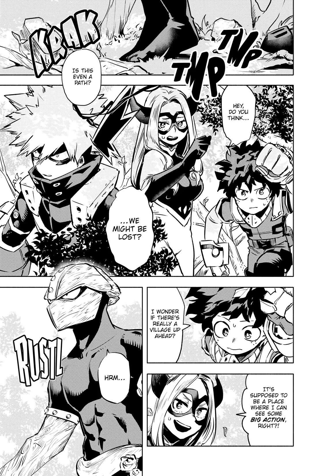 My Hero Academia Team Up Mission Chapter 11 page 3 - Chapter 11: Guardian Deity of the Green Valley